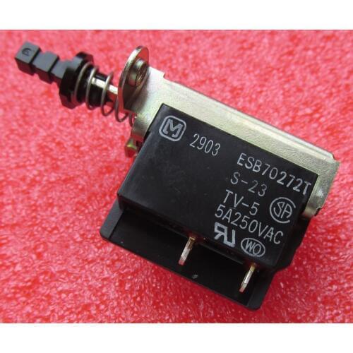 Original new 100% ESB70272T 5A/250V power switch 4pin switch chassis power switch key switch audio switch