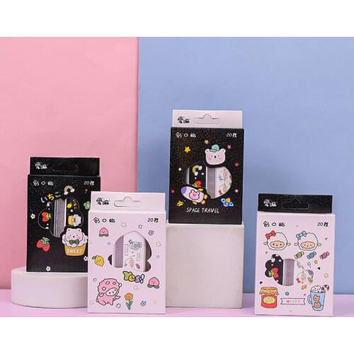 80pcs Waterproof Breathable Cute Cartoon Band Aid Hemostasis Adhesive Bandages First Aid Emergency Kit Wound Plaster For Kid