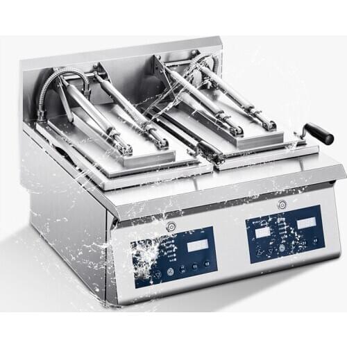 Fully Automatic Fried Dumpling Machine Commercial Electric Single Head Double Head Samosa Empanada Maker Fried Gyoza Machine