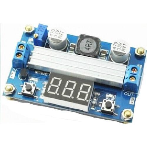 DC DC-DC 3~35V to 3.5~35V LTC1871 Booster step up Step-up module Converter Regulated Power Supply+VoltMeter