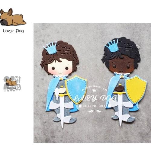 Prince Metal Cutting Dies Scrapbooking Stencil DIY Mold Knife Craft Embossing Die Cuts Card Making New Dies For 2020