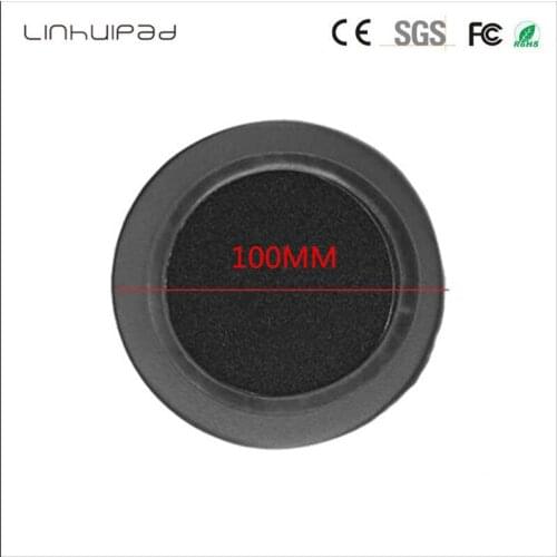 Linhuipad 100mm Protein Leather Earpad Replacement Ear Pads Cushion for Beyerdynamic DT440 DT660 DT770 DT880 DT880PRO Headphones