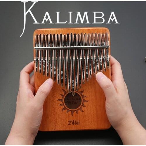 TIASCFR Kalimba 17-Key Thumb Piano Tune Musical Instrument Pronunciation Box Kalimba Xylophone