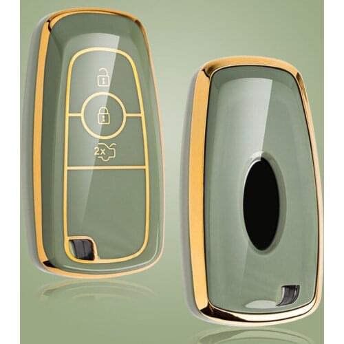 Tpu Car Key Protector Cover Case For Ford Fusion Mustang Explorer EcoSport Edge S-MAX Ranger Lincoln Mondeo F150 F250 F350