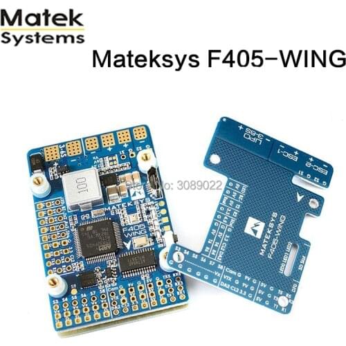 Matek MatekSys F405-WING STM32F405 Flight Controller Control With INAVOSD MPU6000 BMP280 /Support Fly Wing Fixed Wing