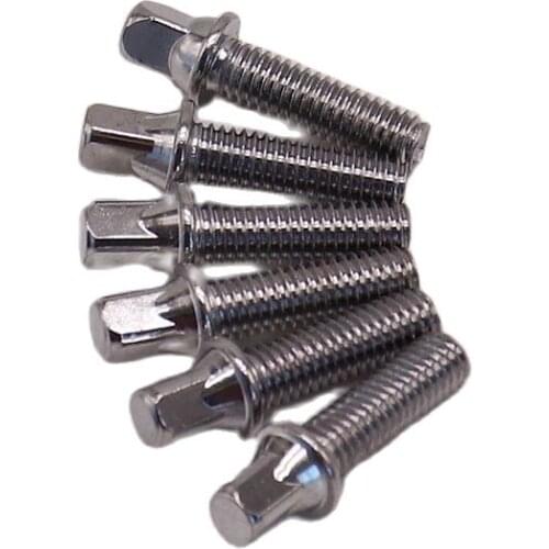 M6 common use standard outer square bolts drum bolts drum screws 10.15.20.25.30.35.40.45.50.55MM