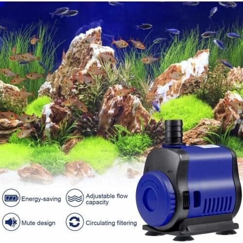 220-240V sunsun water pump for aquarium Circulating Suction Pump Submersible Filter Pump Mute Type Bottom Suction pond pump