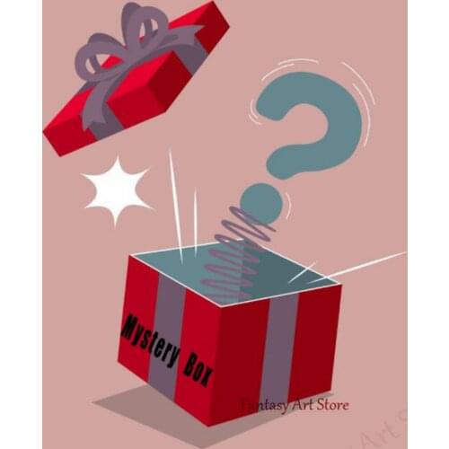 Mysterious 5d Diy Diamond Painting Mysterious Gift Unknown Mysterious Mosaic Embroidery Square Round Diamond Decorative Art