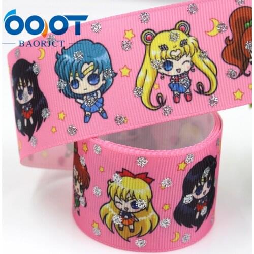 1-1/2'' 38mm pretty girl laser Printed grosgrain ribbon,10yrds DIY Hair Bow Wedding Festival Home Party Birthday Decorations