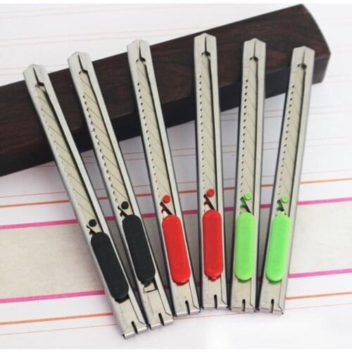 1pcs Utility Leather Knife DIY Art Cutter Tools Art Supplies Cutter Knife Stainless steel+Plastic