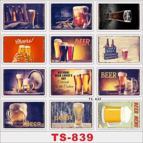 12pcs I Love Beer Slogan Cartoon Car Stickers Scratch-proof Windows Waterproof Bumper VAN Decoration Decal