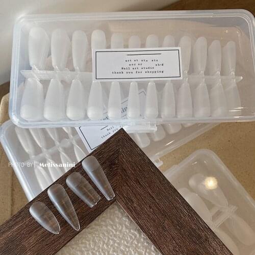 One Box 240 pcs Nail Tips Clear Color ( Same Tips in Your Local Nails Salon Use )From #1 #2 #3 #4 #5 #6 #7 #8 #9 #10# #11#12