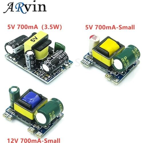 AC-DC 5V 700mA 12V 300mA 3.5W 5V700mA 12V300mA Isolated Switch Power Supply Buck Converter Step Down Module AC DC 220V to 5V 12V