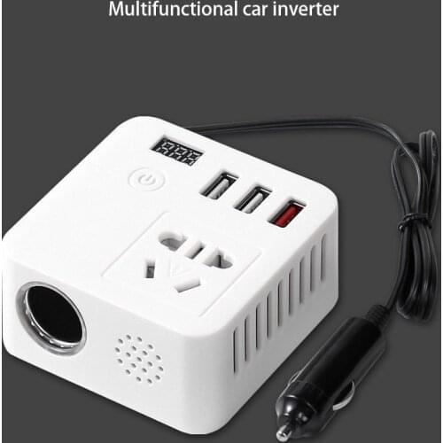 150W Car Power Inverter 12/24V to 220V Digital Converter Auto Charger Converter Adapter Modified Sine Wave Universal Socket