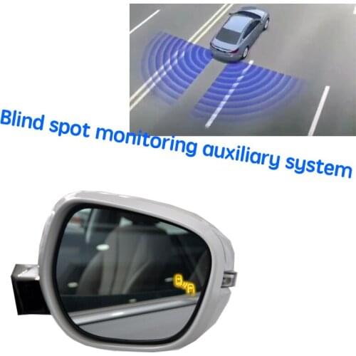 Car BSD BSM BSA Blind Area Spot Warning Drive Mirror Rear Radar Detection System For Geely Borui 2015~2020