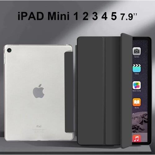 Case for iPad Mini 5 4 3 2 1 7.9 inch Case PU Leather Back Cover with Stand Auto Sleep Smart Cover for iPad Mini4 mini5 Funda
