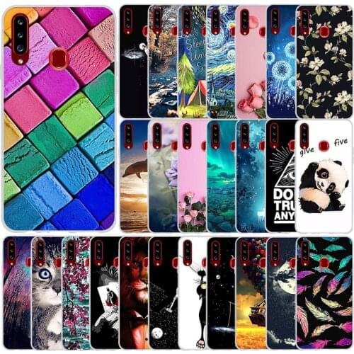 Case for Samsung Galaxy A20s Case Cover Silicon Phone Case for Samsung A20s Cover Case Candy Funda for Samsung Galaxy A20s Coque