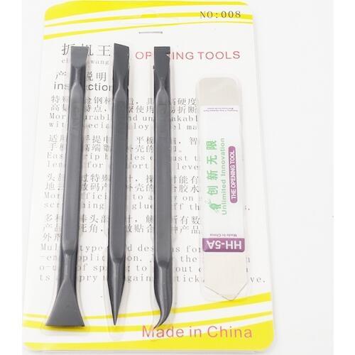 Black C166 C167 C168 Professional 4 in 1 Repair PRY Opening Tools Tool Kit For Phone Laptops, Mobiles and Tablets 200set/lot