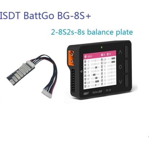 ISDT BattGo BG-8S Smart Battery CheckerReceiver Signal Tester Quick Charge Function Balancer Receiver Signal Tester