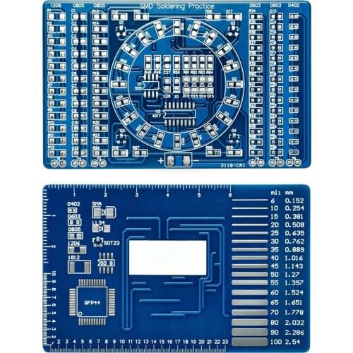 5 PCS/LOT Running Water Light Kit DIY KIT DIY SMD Welding Practice Soldering Skill Training Board Led