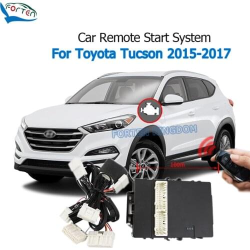 Car Remote Start System Module For Hyundai Tucson 2015-2018 With Window Close Door Lock Plug and Play Left Hand Drive