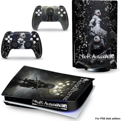 New Game PS5 Standard Disc Edition Skin Sticker Decal Cover for PlayStation 5 Console & Controller PS5 Skin Sticker Vinyl