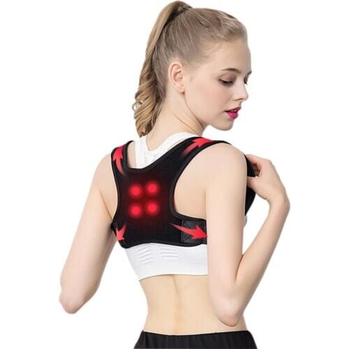 NEW Magnetic Posture Corrector Clavicle Spine Back Shoulder Lumbar Brace Support Belt Humpback Posture Correction Belt