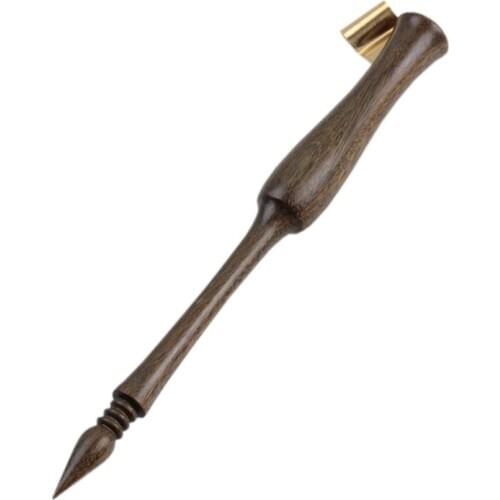 New Rosewood Dip Pen Holder Copperplate Script Oblique Dip Pen Nib Holder Best Gift English Calligraphy Dip Pen