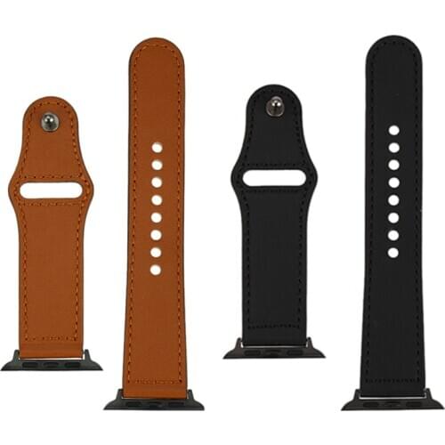 38/40mm Genuine Leather Watch Strap For Man Sport Leather Watchband 42/44mm Waterproof Replacement Bracelet Watches Accessories