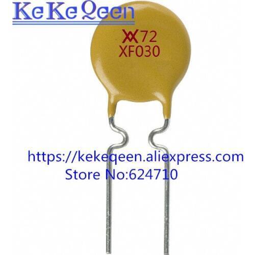 100PCS Self Recovery Fuse RXEF030 XF030 72V 0.3A PPTC