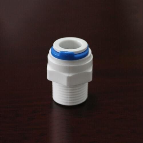 3/8" OD Tube Quick Pushfit 3/8" BSP Male Fitting Connection RO Water Connector Reverse Osmosis Aquarium System Pipe Fittings