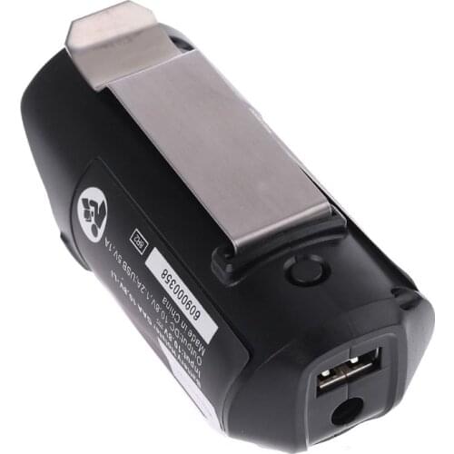 USB Adapter Charger Holster Replacement For BOSCH Professional Li-ion Battery 10.8V/12V BHB120 AC/DC Adapters Power Supplies