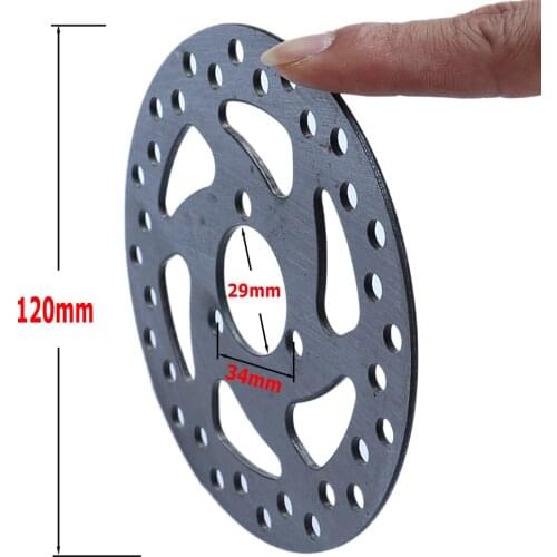 Bicycle brake disc 120mm bicycle brake parts ultralight For MTB road bike disc brakes Platter pad