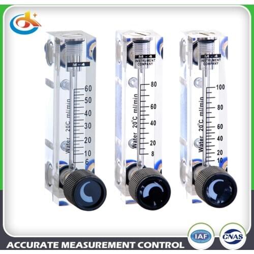Liquid measure working of rotameter panel mount type water flowmeter