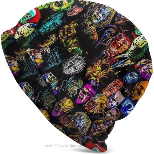 Zombie The Living Dead Fashion Beanie Hats Horror Film Baddies Legends Knitting Hat Bonnet Hipster Skullies Beanies Caps