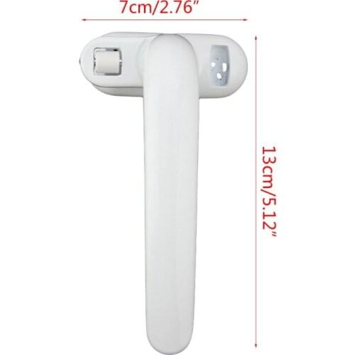 1Set Durable Metal Doors Lock Handle Sliding Window Handles Security Hasp for Home Hardware Accessories Left/Right