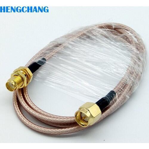 1meter RG316 SMA Male to Female sma extension cable Pigtail Coaxial Jumper Extension Cable 10pcs/lot