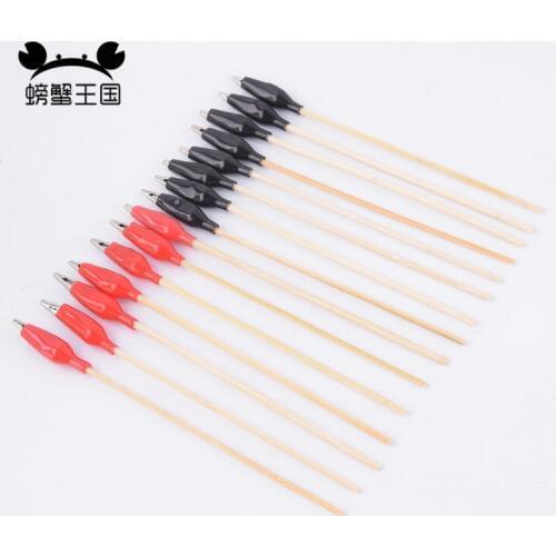 10/15/30pcs 15cm 30cm Sticks Military Model Color Clip Steel paint clip With bamboo stick Protector