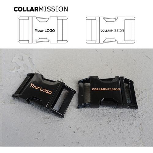 100pcs/lot Engraved buckle, We provide laser engraving service customize LOGO 25mm black CK25H