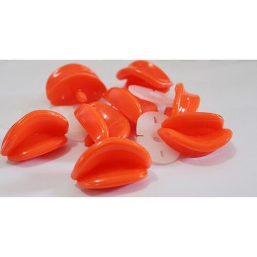 20pcs/lot new 42x22mm/47x25mm plastic toy mouth animal duck mouth & hard washer for diy plush doll findings--zise option