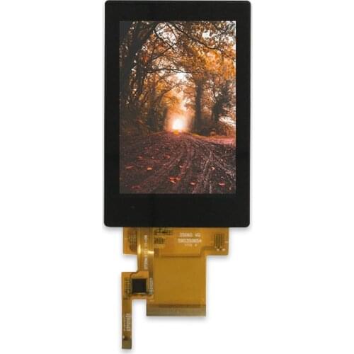 3.5 inch 320*480, ILI9488, MCU&RGB interface, high brightness LCD with capacitive touch panel