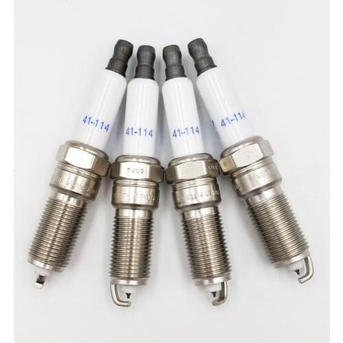 4PCS 41114 Iridium Spark Plug OEM# 12622441 41-114 for Chevrolet Cadillac Escalade
