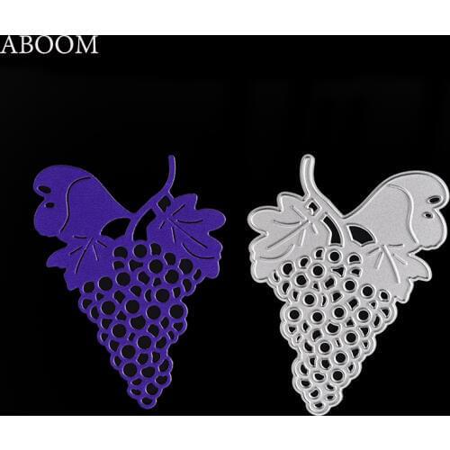 ABOOM 1PCTree Leaves Metal Carbon Silver Cutting Dies Embossing Folder Scrapbooking Album Photo Cut Die Paper Card Stencils