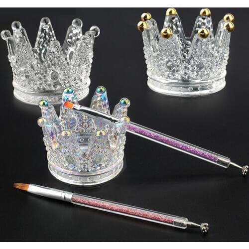 BQAN 1PC Diamond False Nail Art Plate Tips Display Stand Golden Rim Agate Palette Nail Polish Gel Display Photo Props Showing