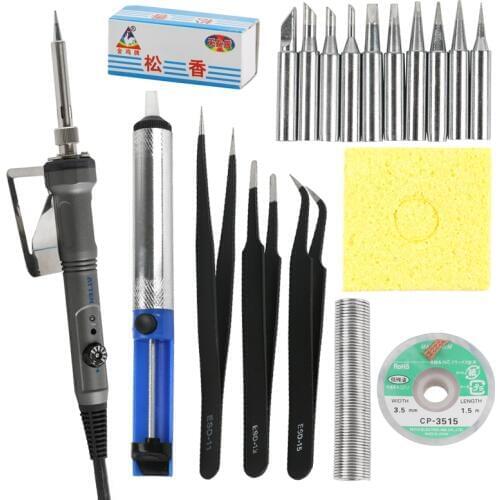 ATTEN SA-50 50W Electric Soldering Iron ESD Adjustable Temperature Soldering station For Phone PC DIY PCB Soldering Repair Tool
