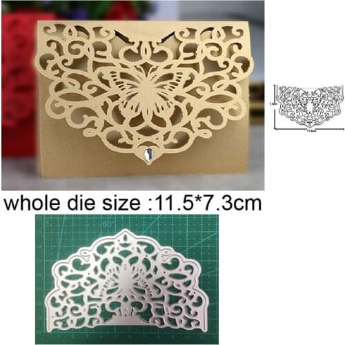 Metal cutting dies cut die mold butterfly vine cover decoration Scrapbook dies paper craft knife mould blade punch stencils dies