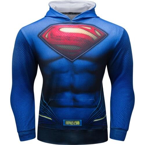 Factory fitness 3D Print Men Hoodies Spring Autumn Hooded Sweatshirt Long Sleeve Pullover Tops