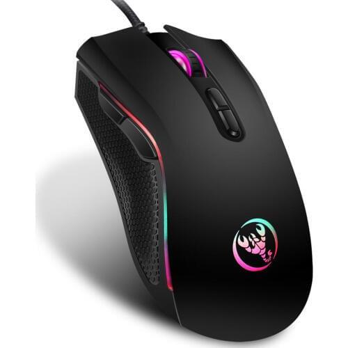 USB Wired Mouse Mice 3200DPI USB 2.0 Receiver Optical Computer Mouse Ergonomic Mice For Laptop PC Computer Mouse Mice