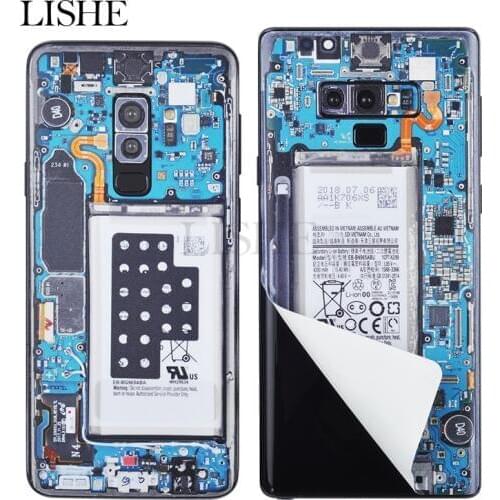 Phone Stickers Film For Samsung S8 S9 Note 8 9 S7 Simulate Phone Repair Assemble Skins For Samsung S7 Edge Creative PVC Sticker