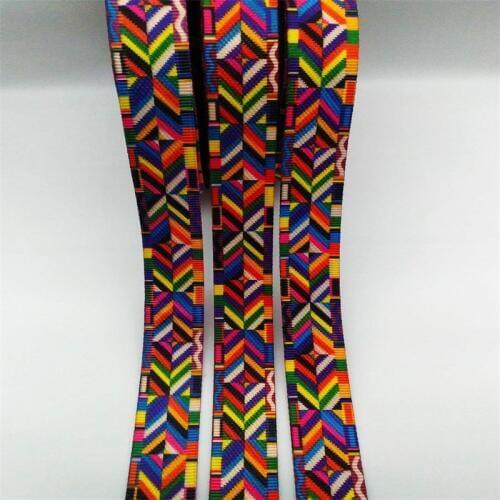 New 38/50mm 5Meter Ethnic Jacquard Webbing Bag Belt Ribbon for DIY Home Textile Clothing Belt Decor Sewing Accessories